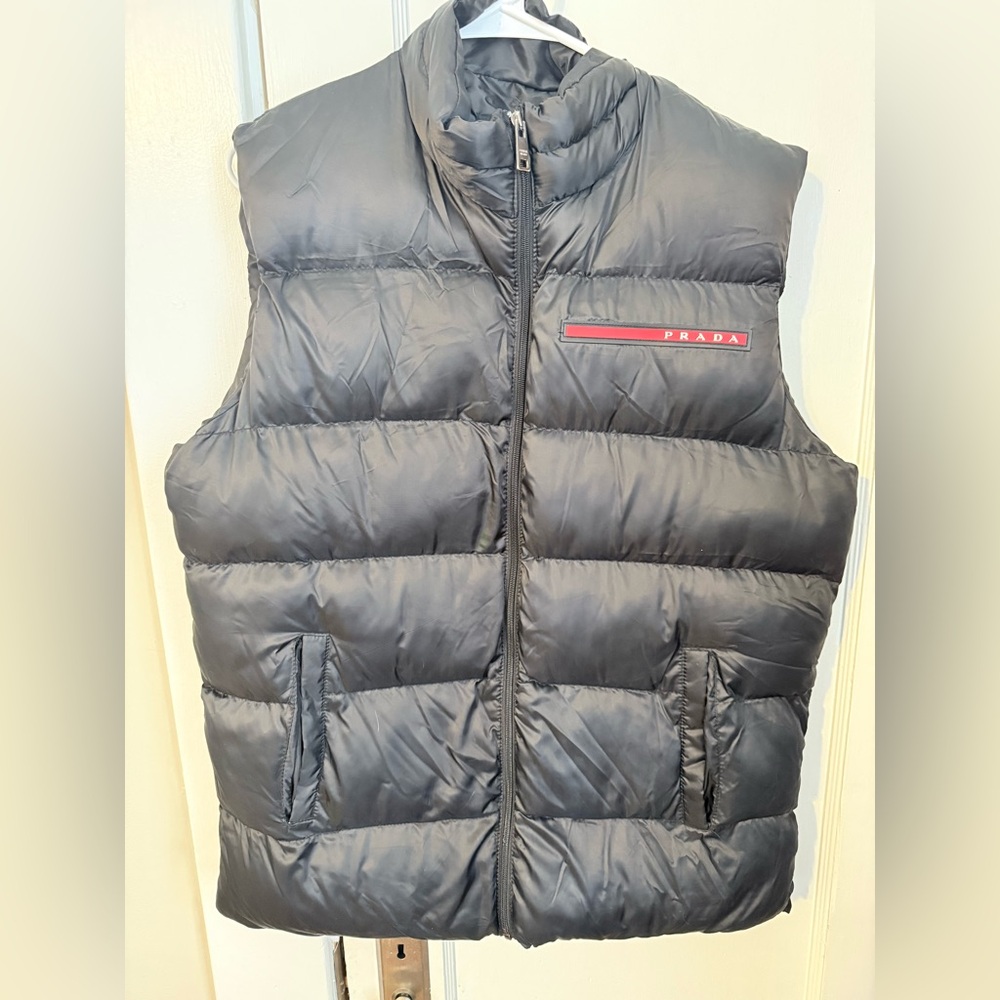 Prada Linea Rossa Puffer Vest